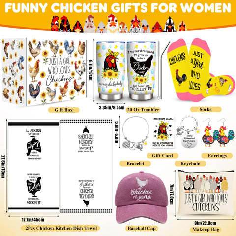 WOFIROY chicken mama cap adds shade and farm-style flair