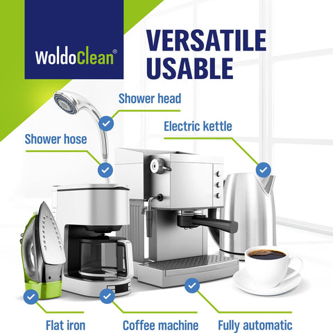 Coils and internal components protected during descaling with WoldoClean