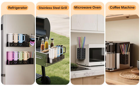 Wolera 2-Pack Straw storage organizes multiple straws for quick use.