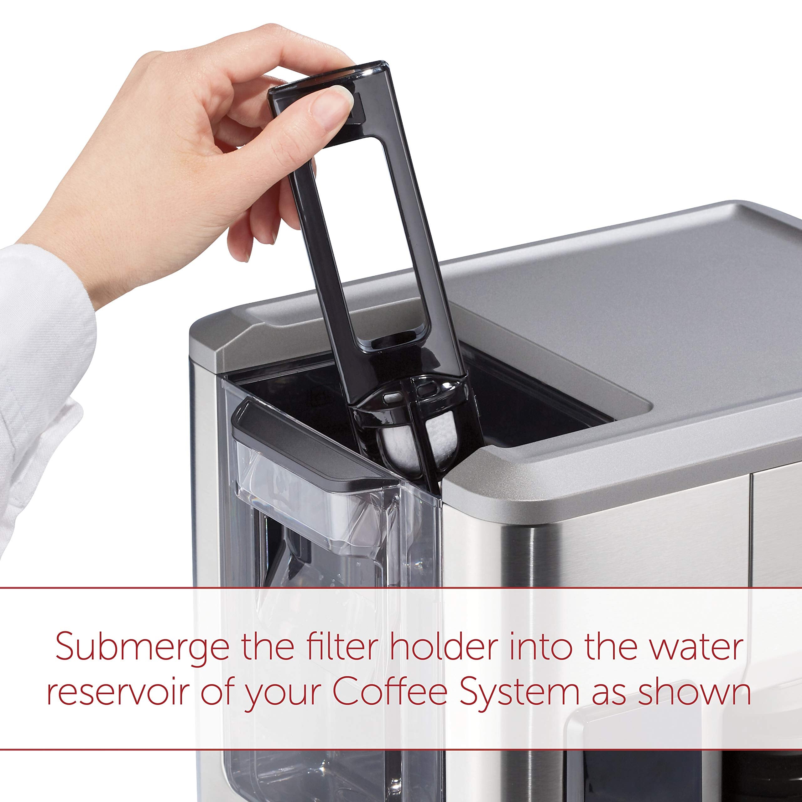 Wolf Gourmet micro-mesh detail, guarding against debris while filtering.