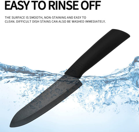 Wolf War non-reactive ceramic blade preserves taste and aroma