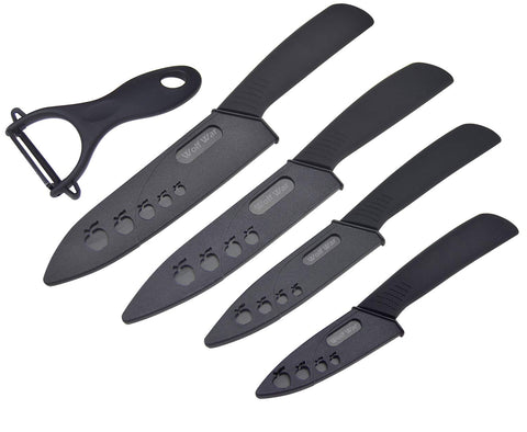Wolf War 6-inch chef ceramic knife, ultra sharp and rust-proof