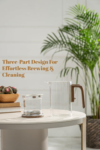Compatible with loose leaf, herbal, and blooming teas for variety.