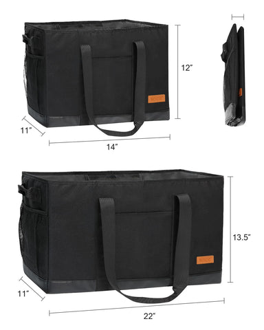 WONDAY multi-purpose tote suits groceries, beach trips, work, and school.