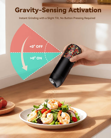 WONMAKE dual-speed control lets you choose fast or slow grinding.