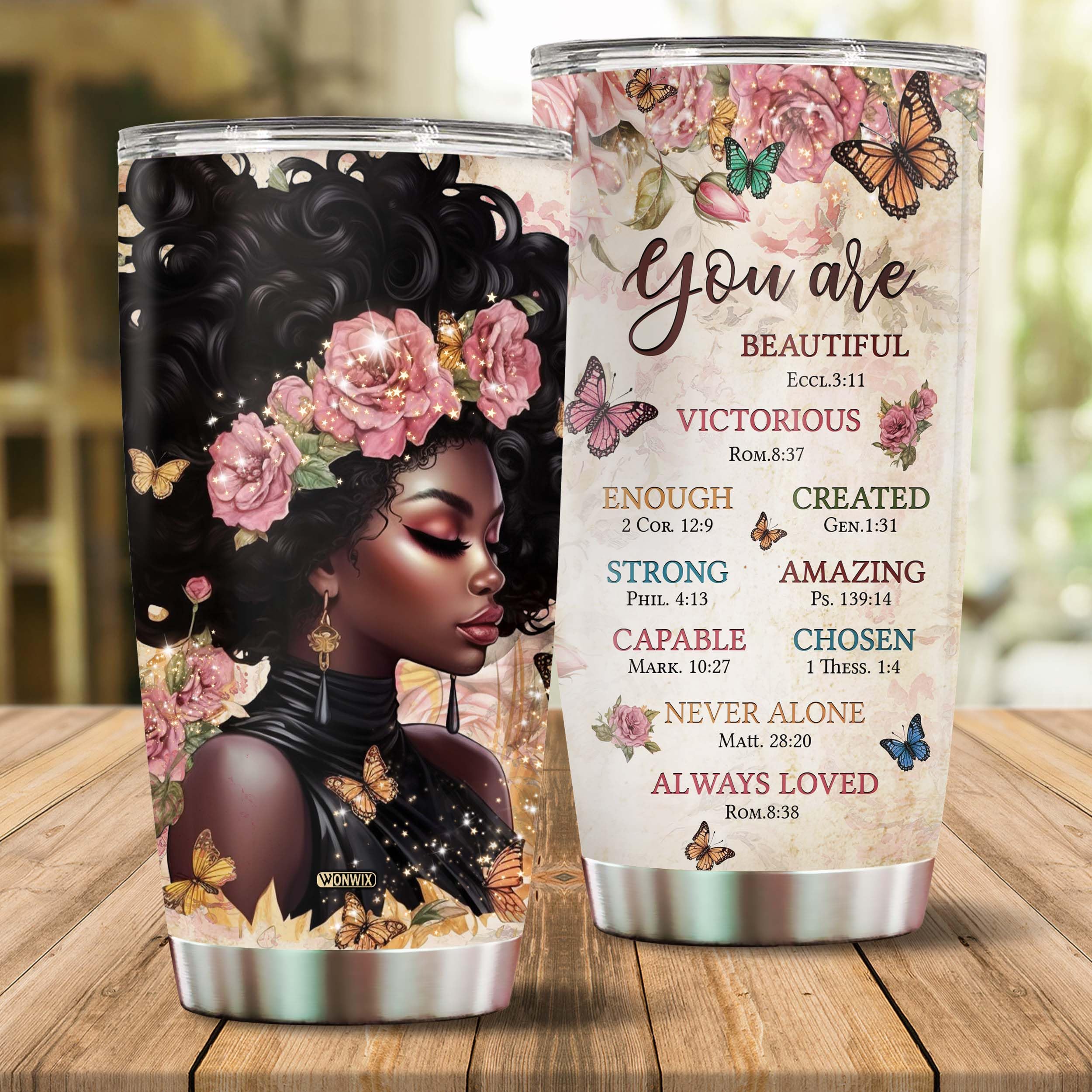 WONWIX triple-insulated 20oz tumbler ready to keep drinks hot or cold on the go