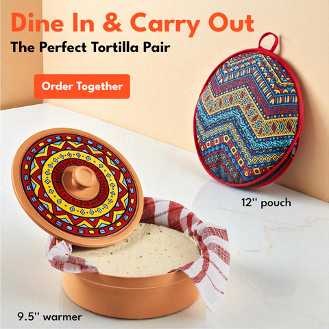Woobud bread and pancake warming container doubles as kitchen organizer.