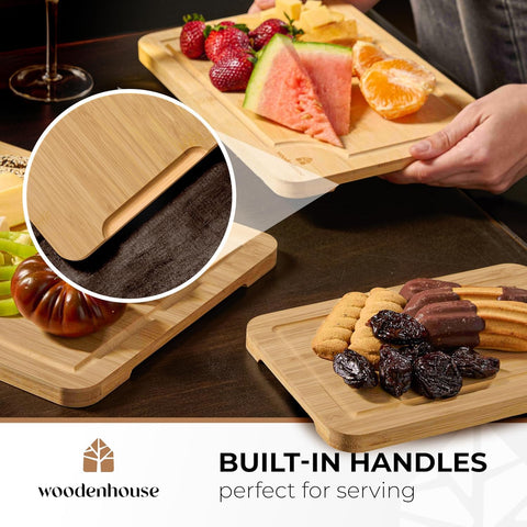 Premium eco-friendly bamboo supports durable kitchen tools.