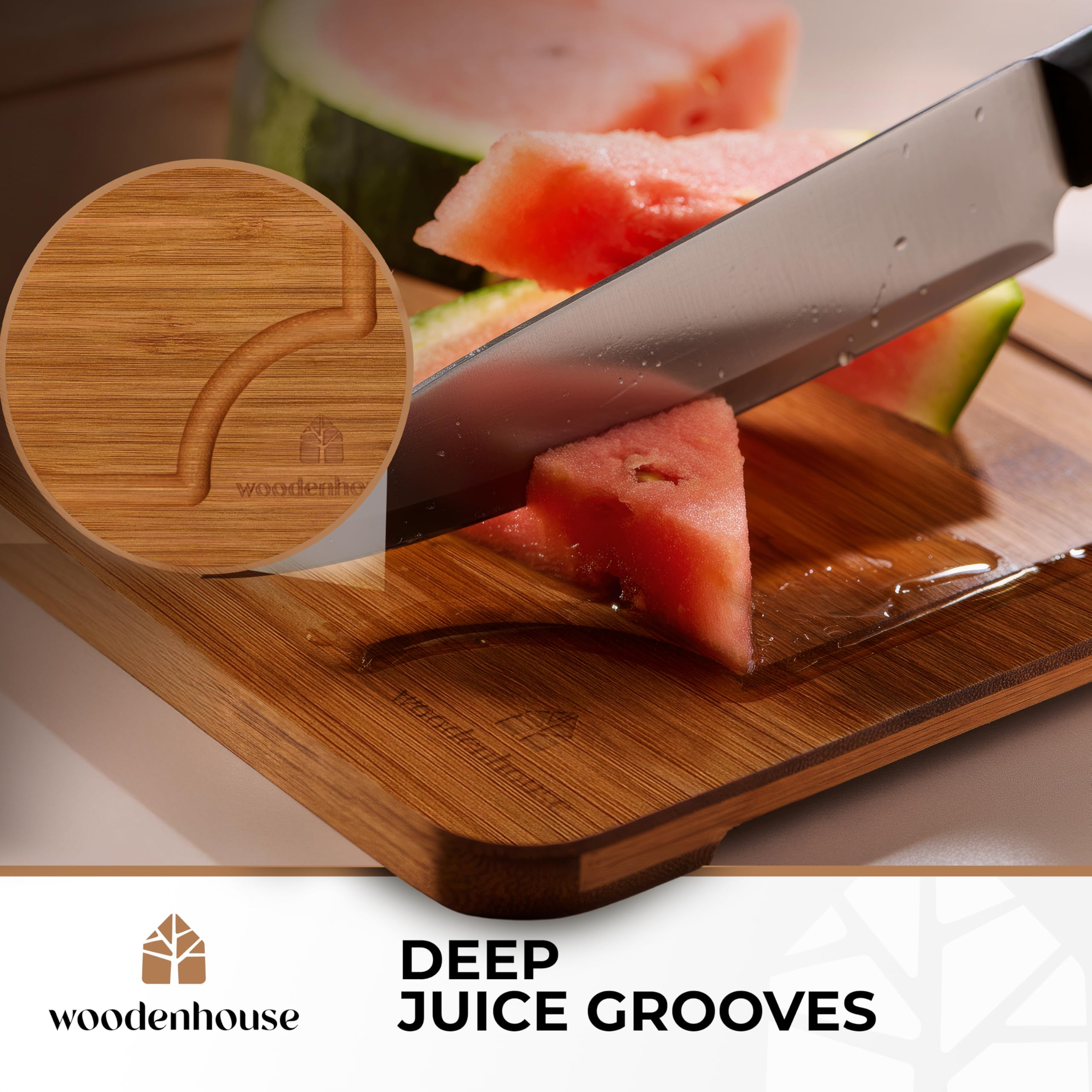 Woodenhouse 9x6 compact board for quick kitchen tasks