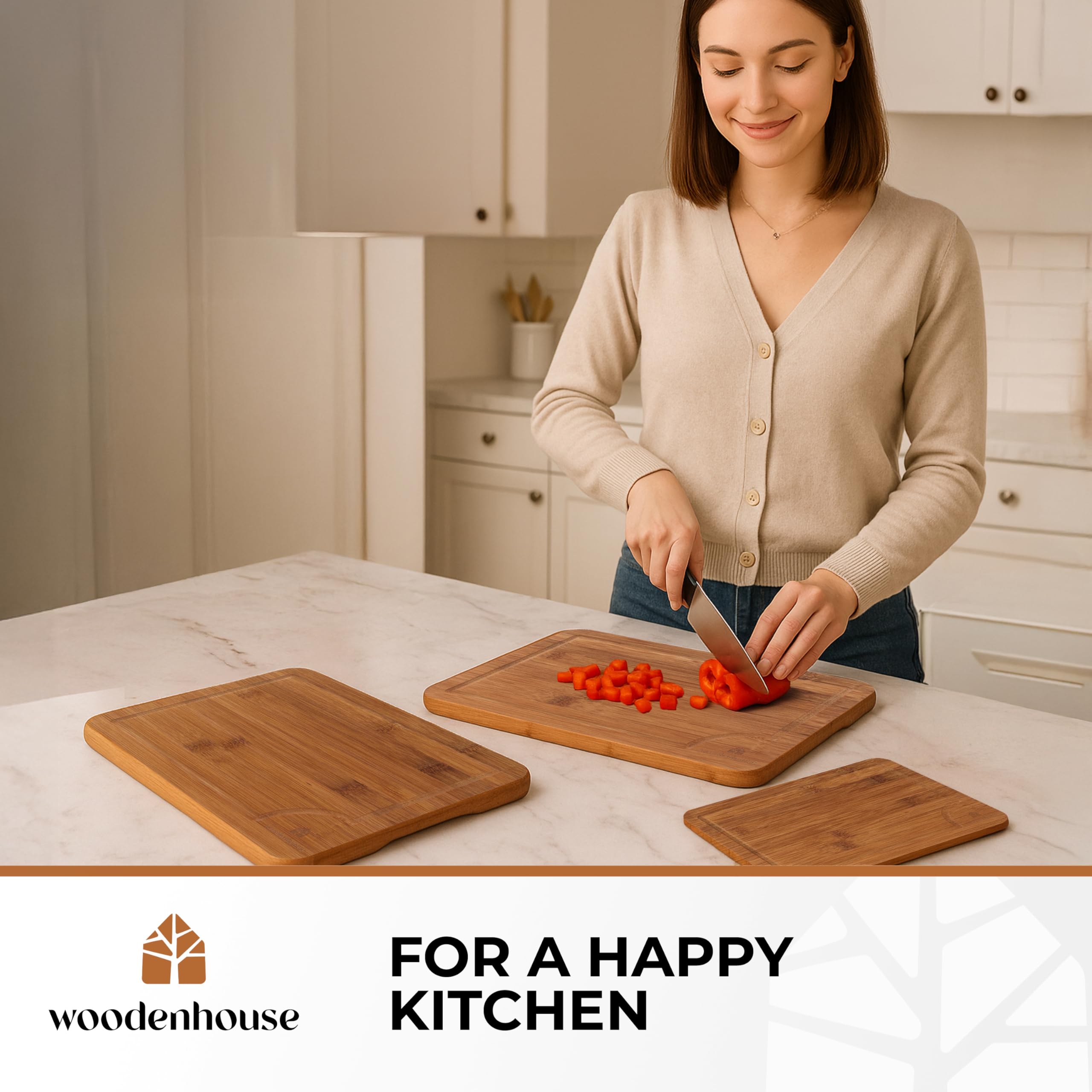 Woodenhouse easy-clean surface resists stains and odors