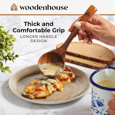 Woodenhouse eco-friendly kitchen tools reduce plastic waste.
