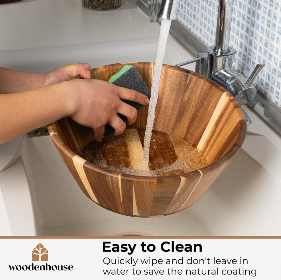 Woodenhouse bowls with rustic design add natural charm to gatherings.