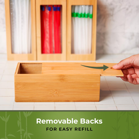 Woodenhouse space-saving drawer organization for a neat kitchen
