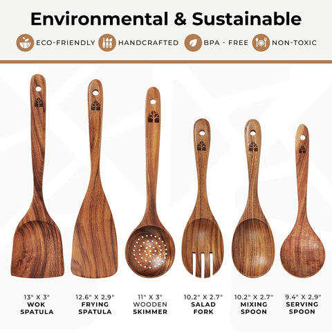 Woodenhouse serving spoon for easy, table-ready serving and portions.