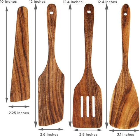Woodenhouse teak spatula maintenance oil care preserves finish.