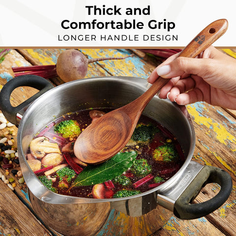 Woodenhouse pasta server – ergonomic grip for easy serving