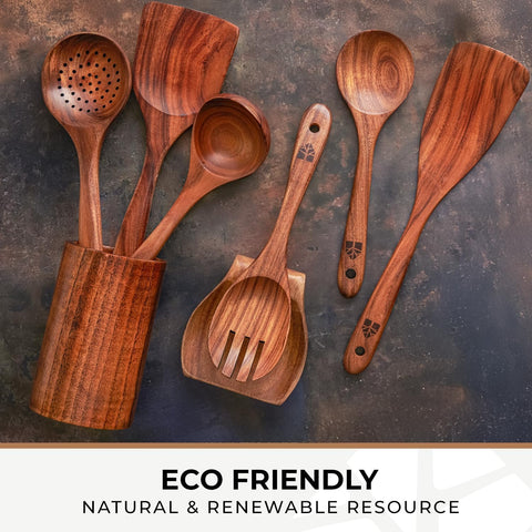 Woodenhouse hooks mounted for easy utensil storage