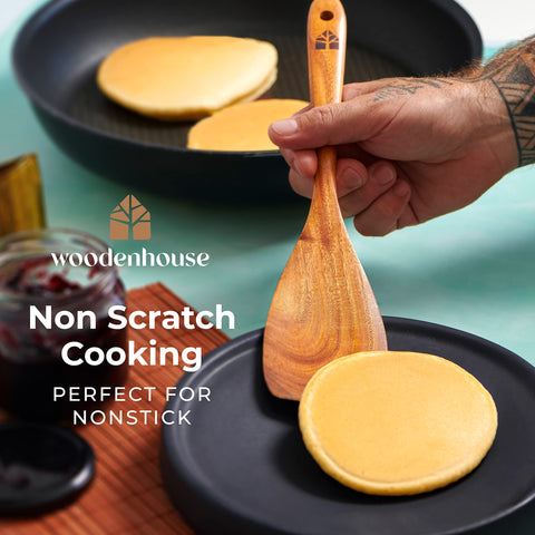 Woodenhouse spoon rest catching drips for a clean counter