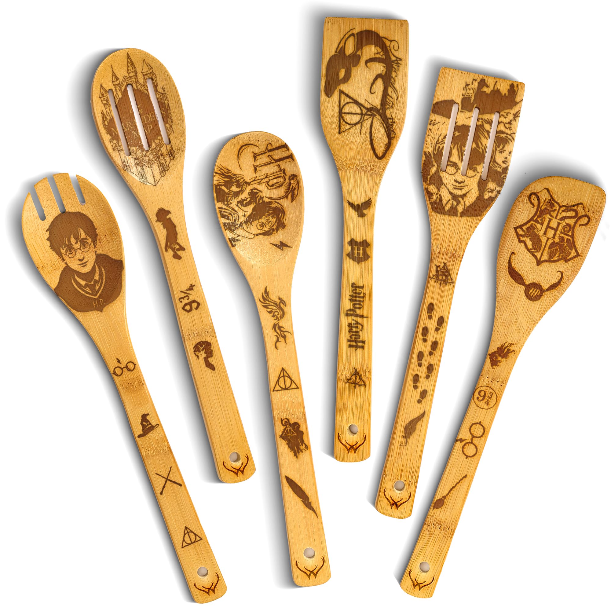 Woodlands USA Harry Potter spoon set packaging showcases ready-to-gift presentation for fans