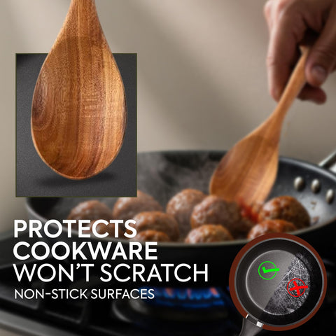 WOODLANDS USA kitchen-scene spoon ideal for everyday cooking.