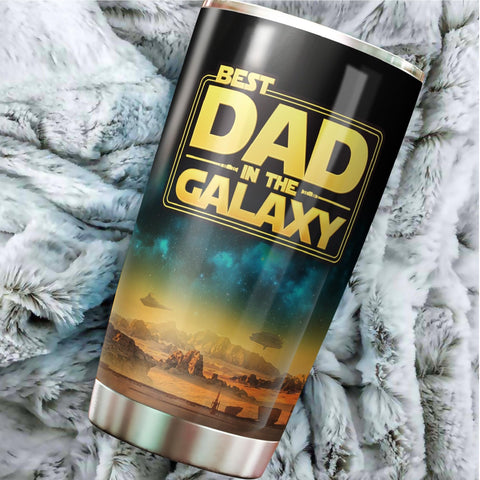 WOOKOO Dad Tumbler packaging box ready for gifting.