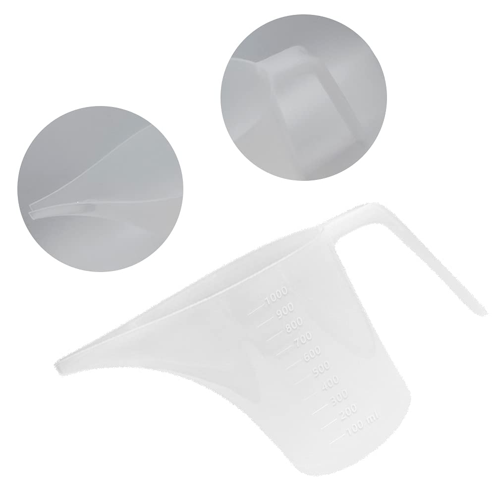 Woozettn measuring cups ideal for baking, wide mouth for precise ingredient transfer.