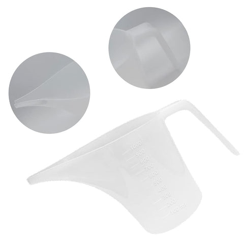 Woozettn measuring cups ideal for baking, wide mouth for precise ingredient transfer.