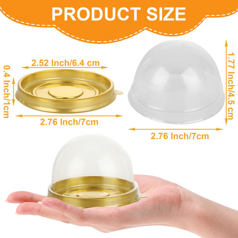 WOPPLXY 200-pack mini cupcake boxes keep treats fresh with a clean presentation.
