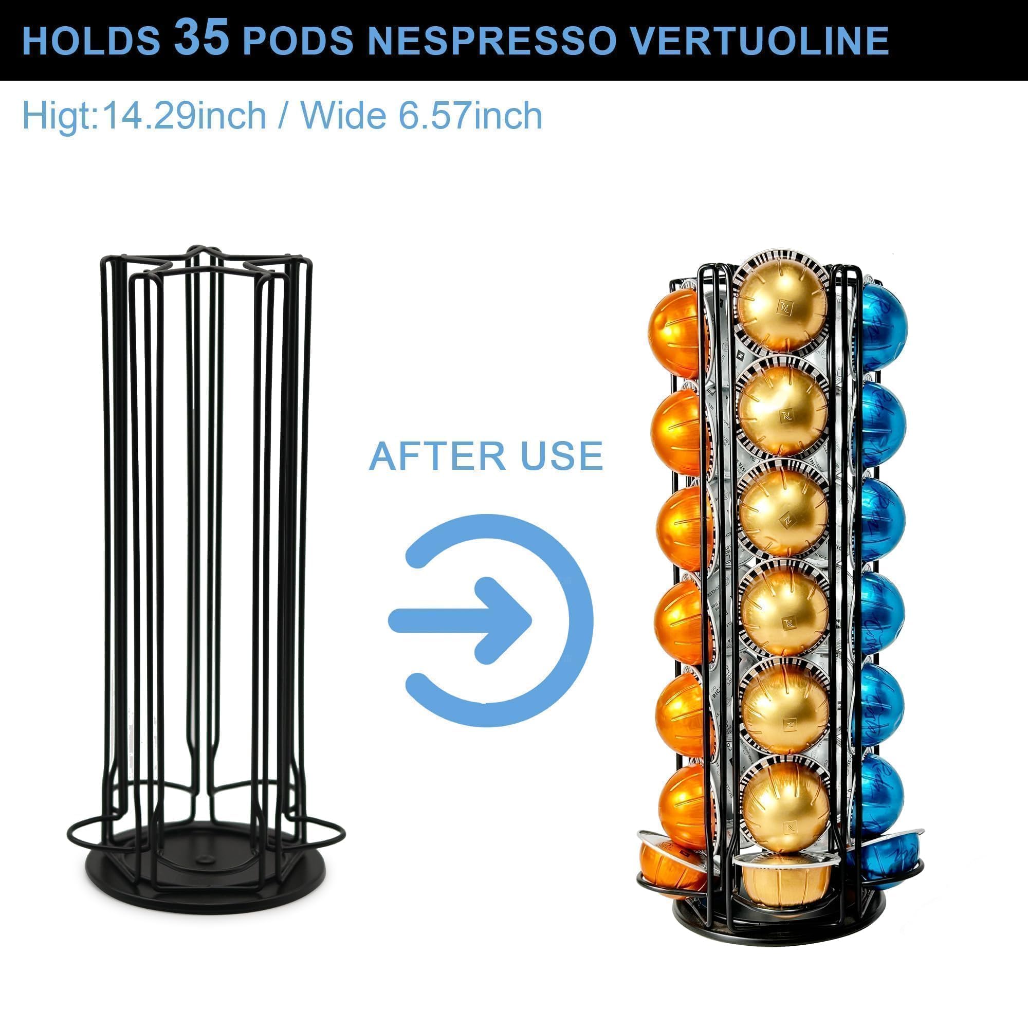 WORBIC five-columns seven-pods design maximizes counter space.