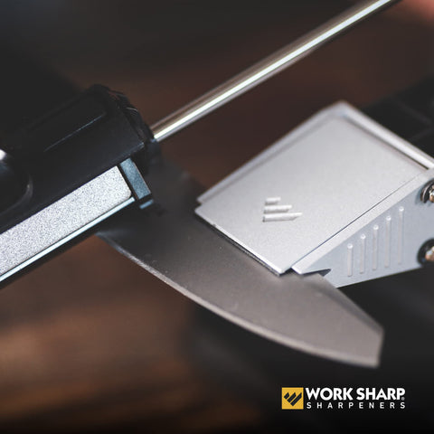 Work Sharp portable sharpener ideal for pocket knives and on-the-go use.