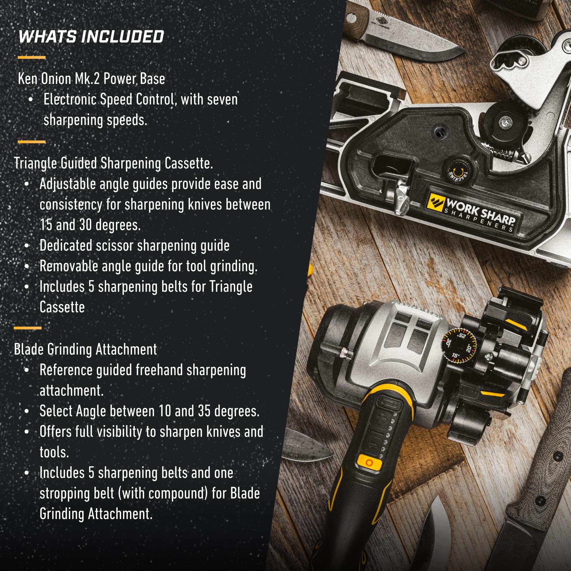 Work Sharp Ken Onion Elite Mk2 3-year warranty reflects long-term quality