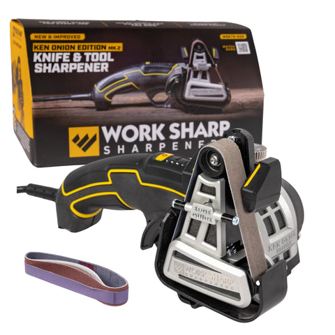 Work Sharp Ken Onion knife sharpener exterior view showing durable construction for long-term sharpening.