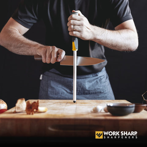Work Sharp kitchen tool built in Ashland, Oregon, showcasing USA craftsmanship.