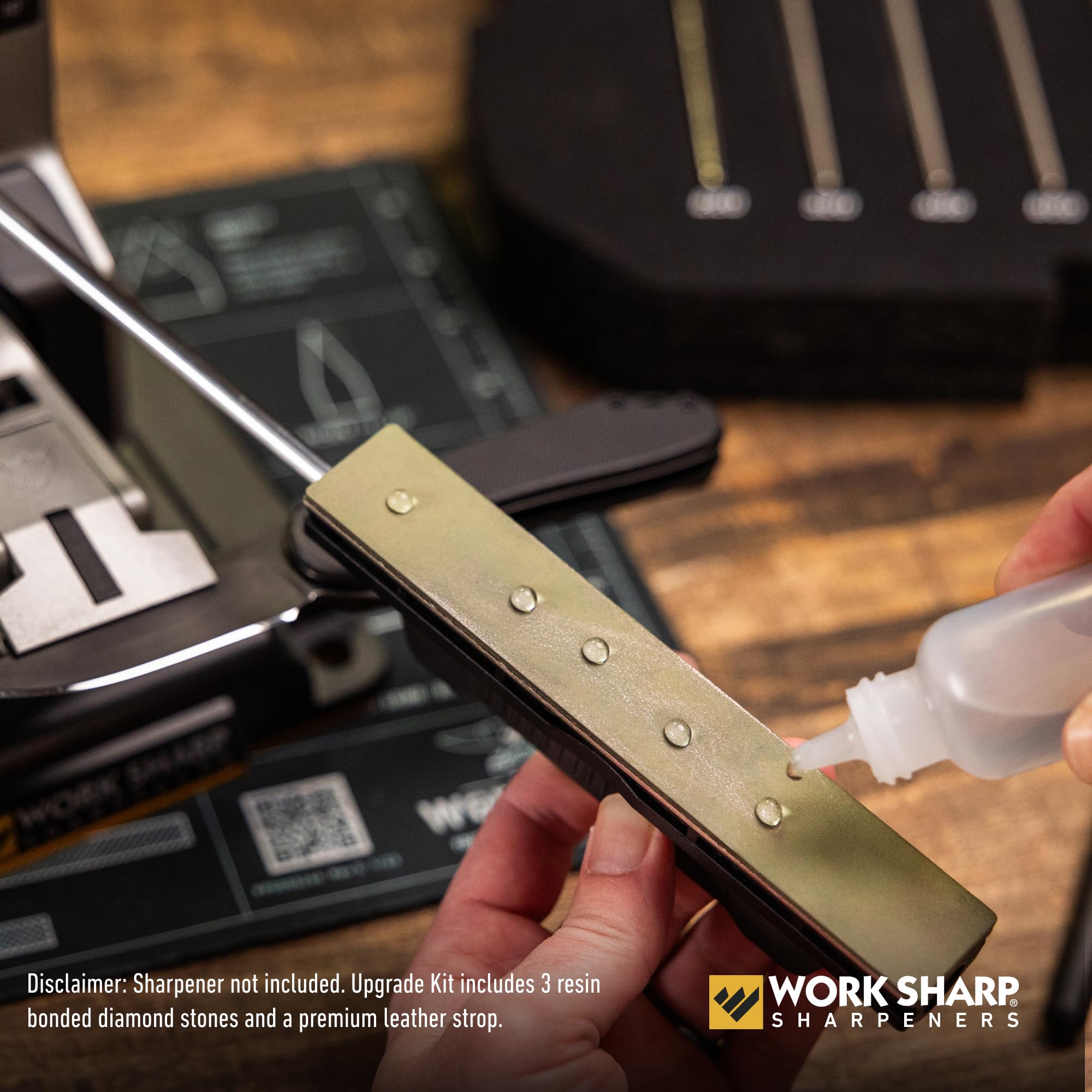 Work Sharp Oregon-designed calibration for consistent sharpening results