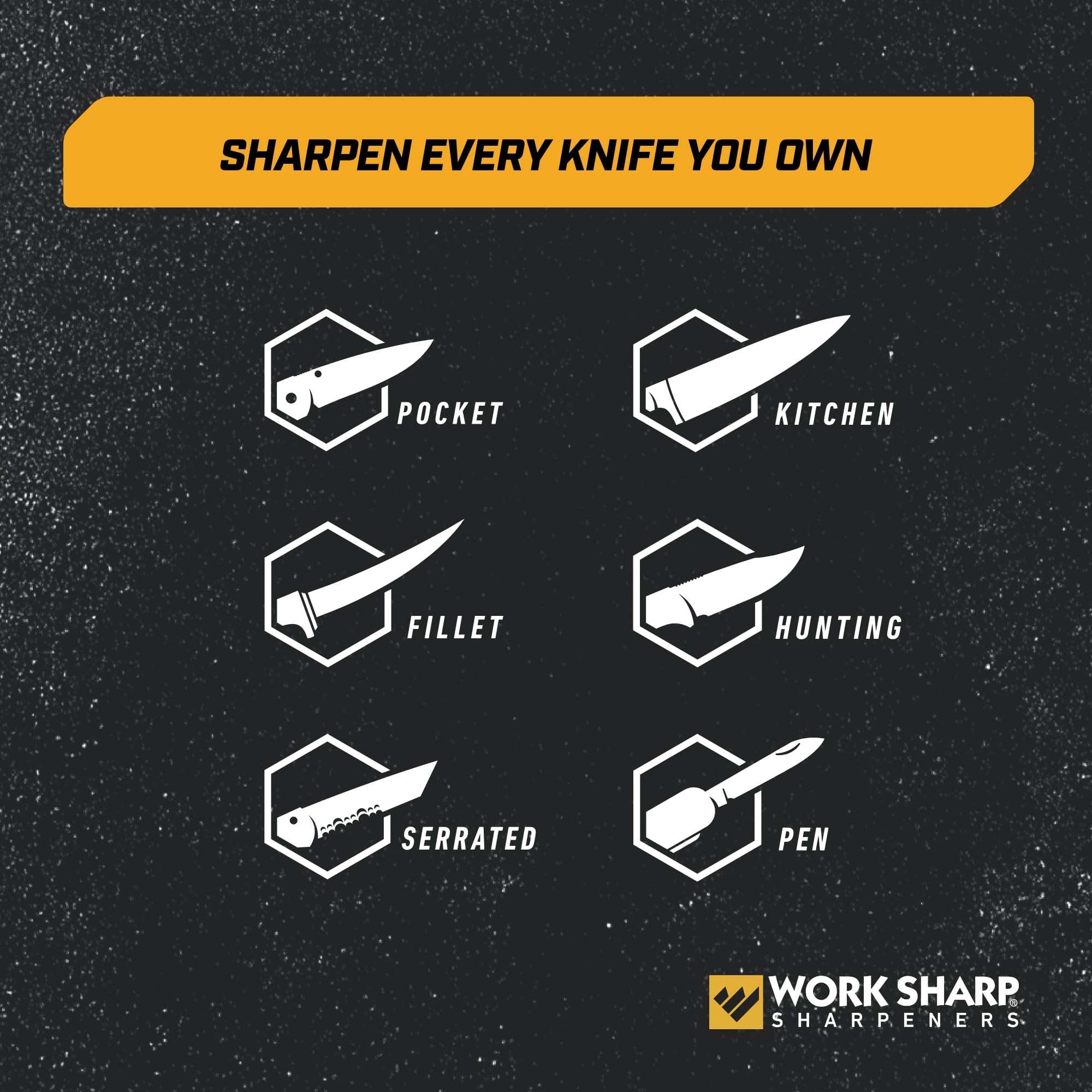 Work Sharp Professional diamond 320 abrasive prepares edge for refinement