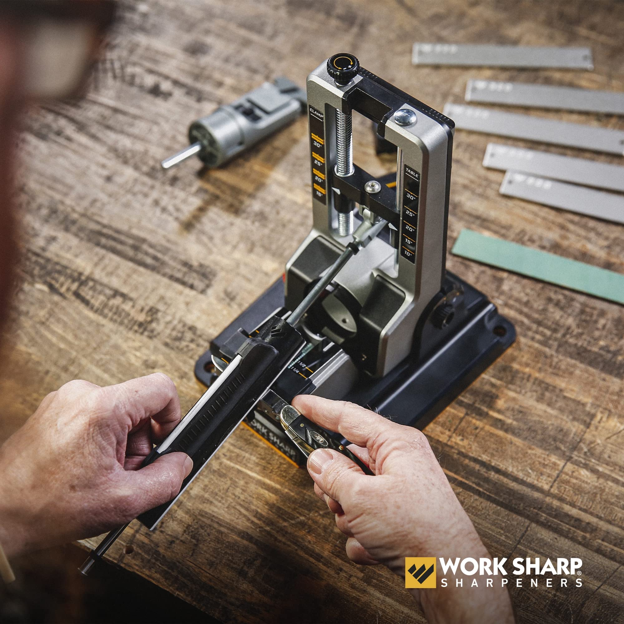 Work Sharp Professional diamond 600 abrasive for refined sharpness