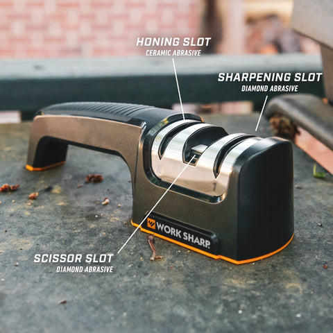 Work Sharp diamond wheels sharpen knives fast with durable, long-lasting performance