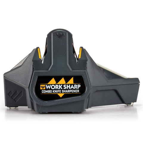 Work Sharp WSCMB sharpens serrated and standard knives with ease