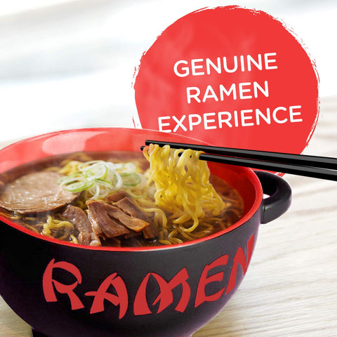 World Market melamine ramen bowls are microwave safe and easy to clean