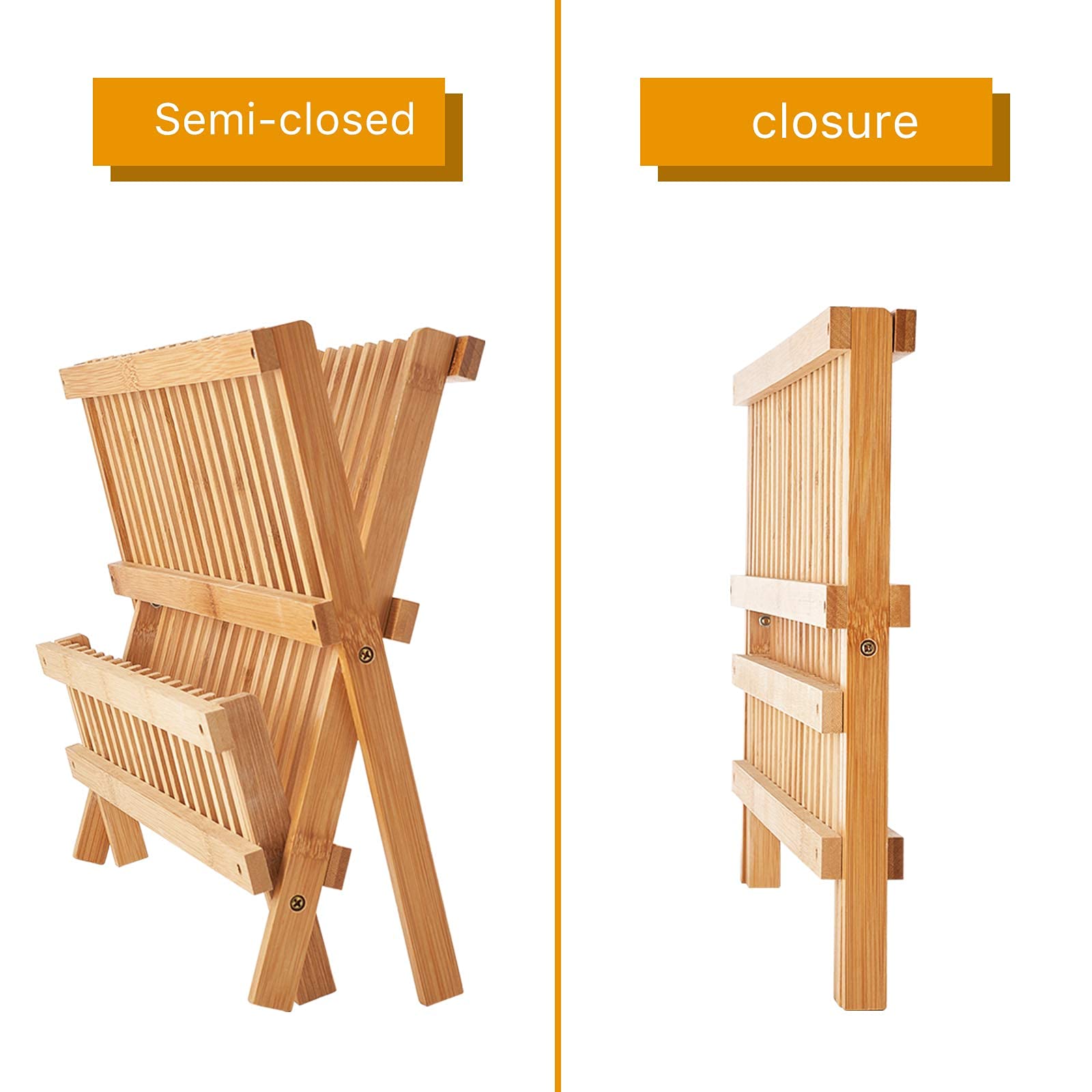 Worthyeah natural bamboo finish adds warm style to your kitchen.