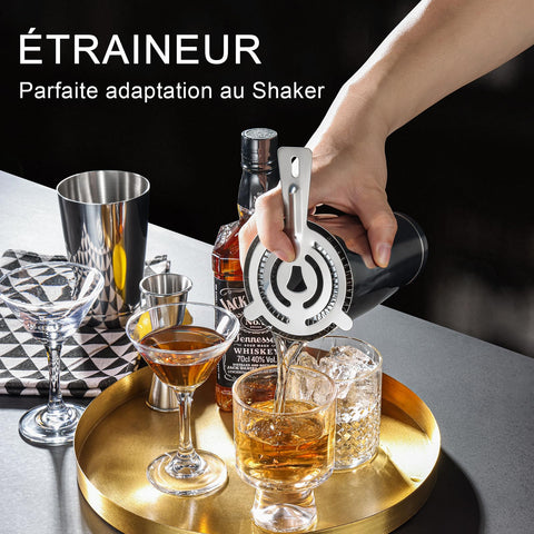 WOTOR double measuring jigger helps accuracy in cocktails and spirits