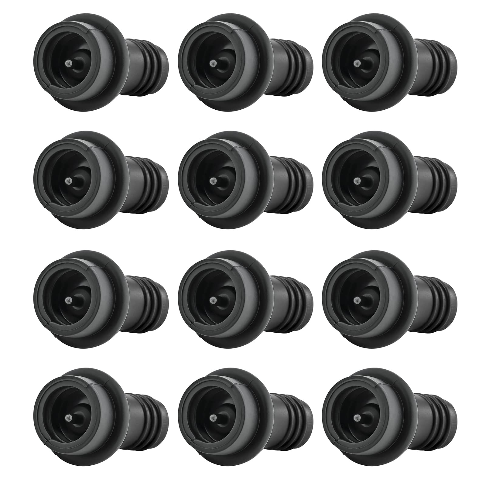 WOTOR silicone wine stoppers create an airtight seal for freshness.