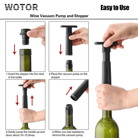 WOTOR universal bottle fit works with most standard bottles.