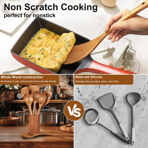 WOTTISH strainer spoon lifting drained ingredients easily