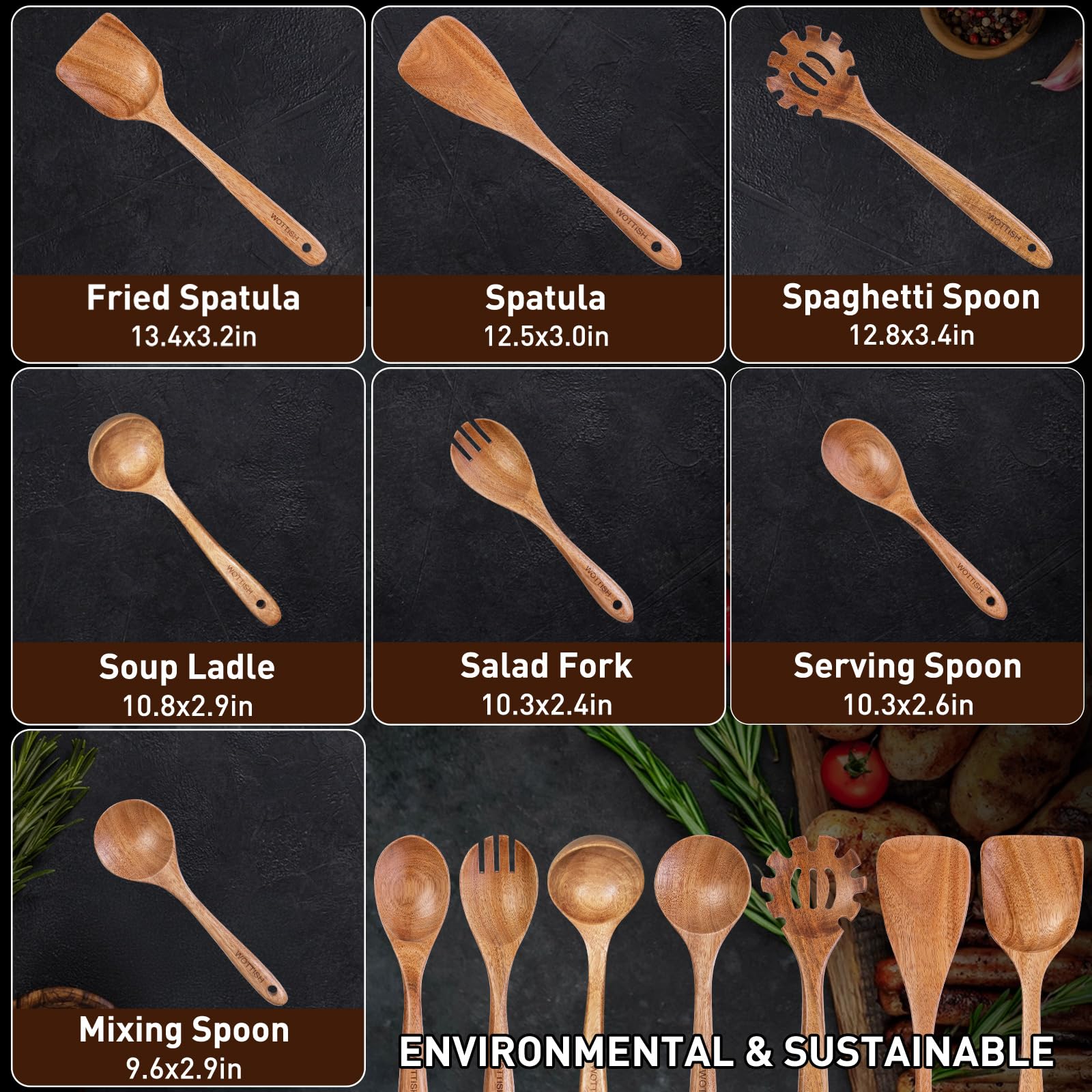 WOTTISH salad fork ready for tossing and serving