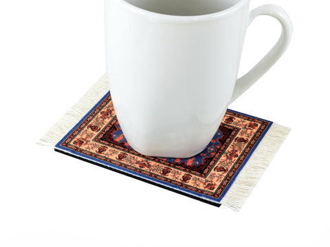 Wovenrugs drink mats are quick-drying and easy to clean after use