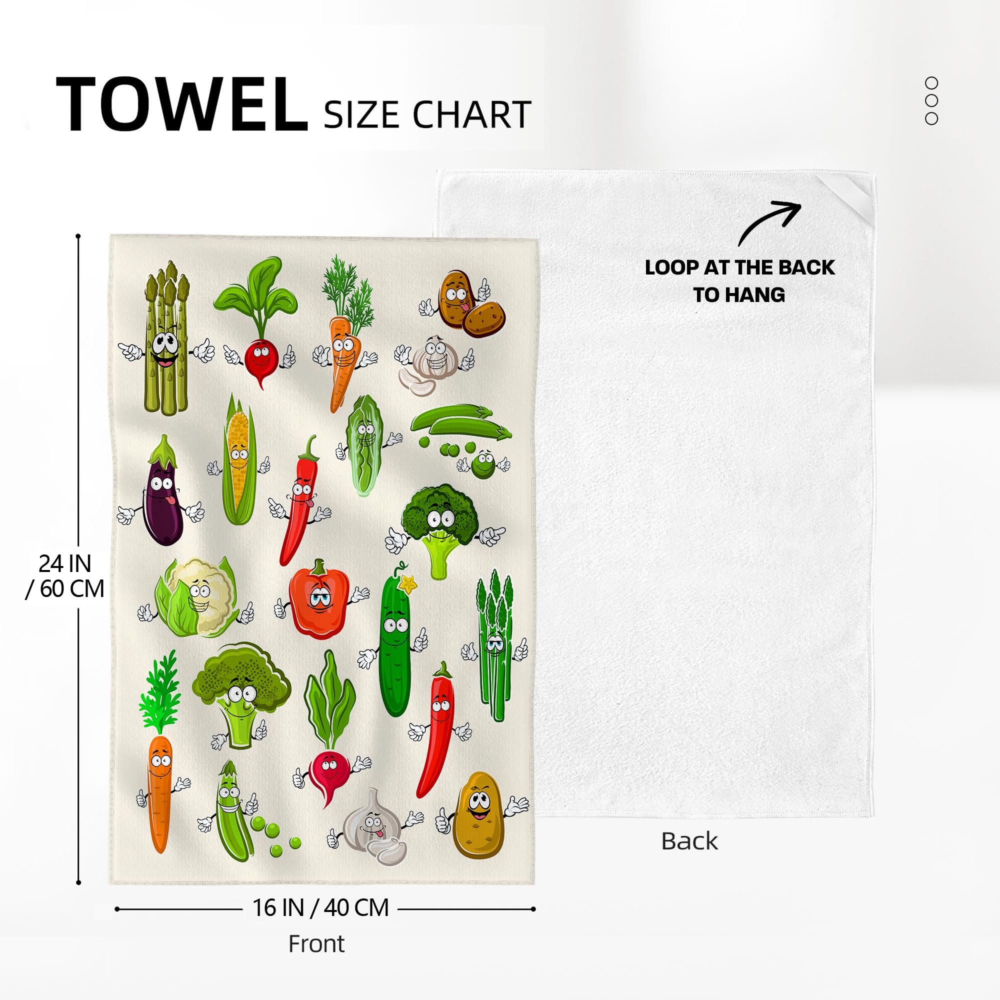 Wovoto kitchen towels show soft weave and absorbent texture for everyday dish drying