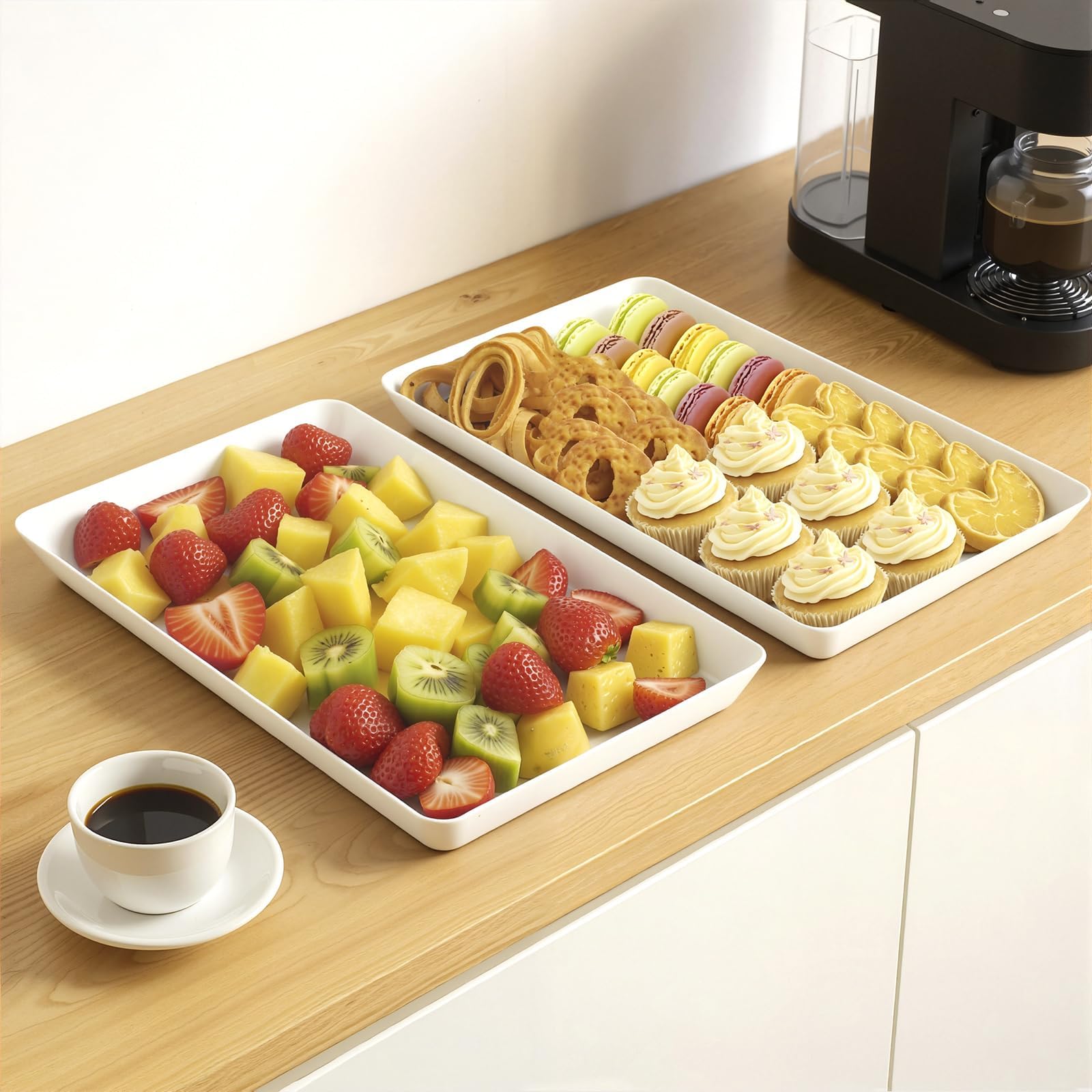 WOWBOX durable party platters for stylish presentation