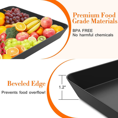 WOWBOX party-ready serving tray for entertaining and easy cleanup