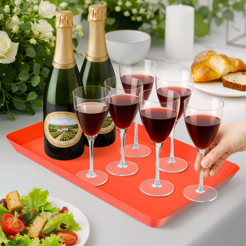 WOWBOX plastic serving trays offer durable, reusable performance at gatherings.